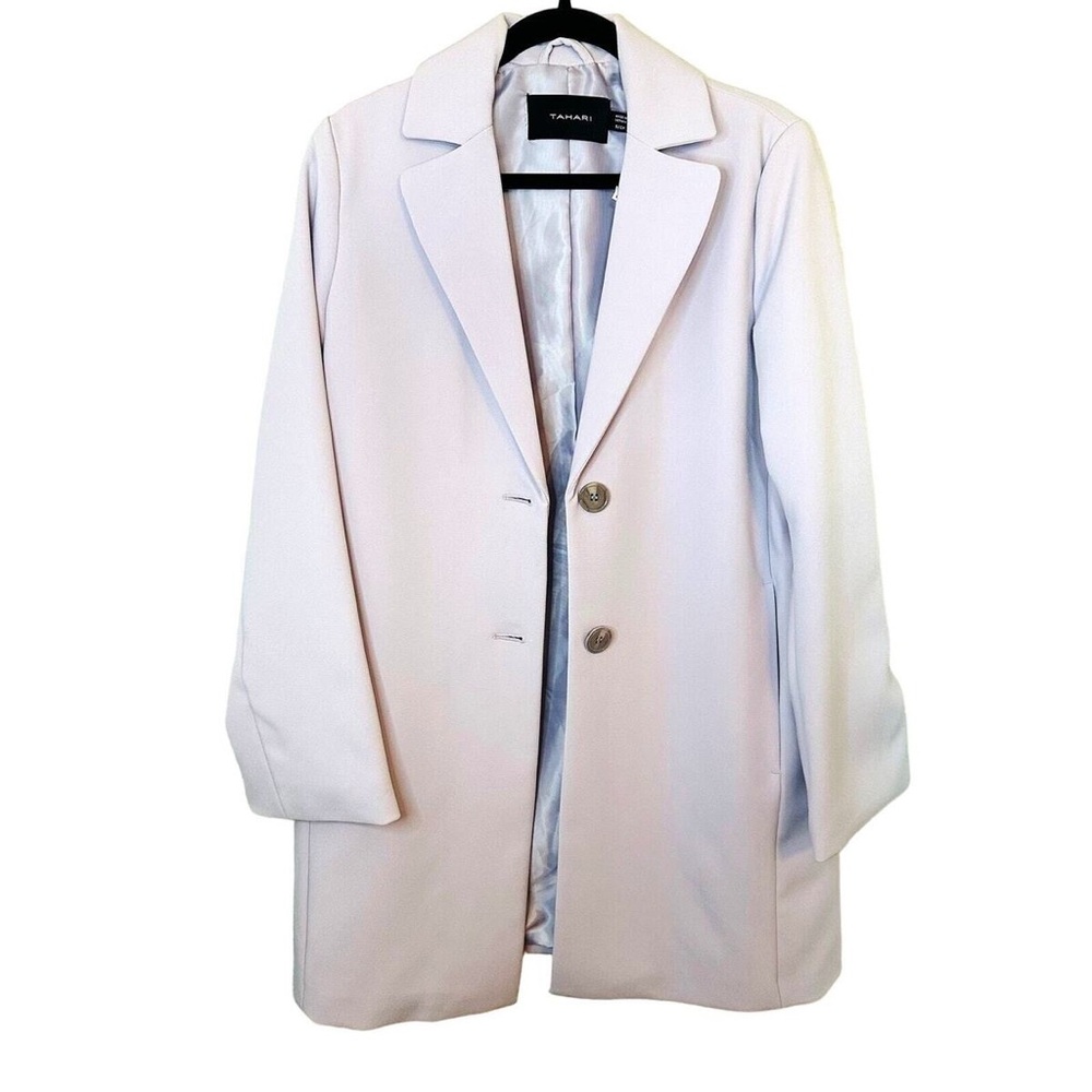 Light Purple Tahari Coat, Size M
